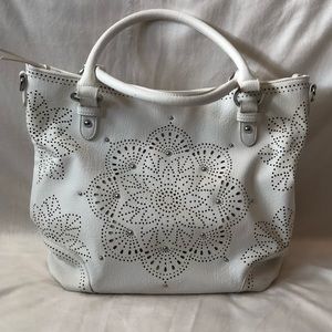 Jessica Simpson white bag